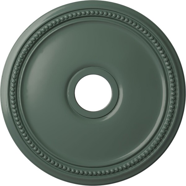 Ekena Millwork Diane Ceiling Medallion (Fits Canopies up to 5 3/8"), 18"OD x 3 5/8"ID x 1 1/8"P, Cloud Burst CM18DICBF - main